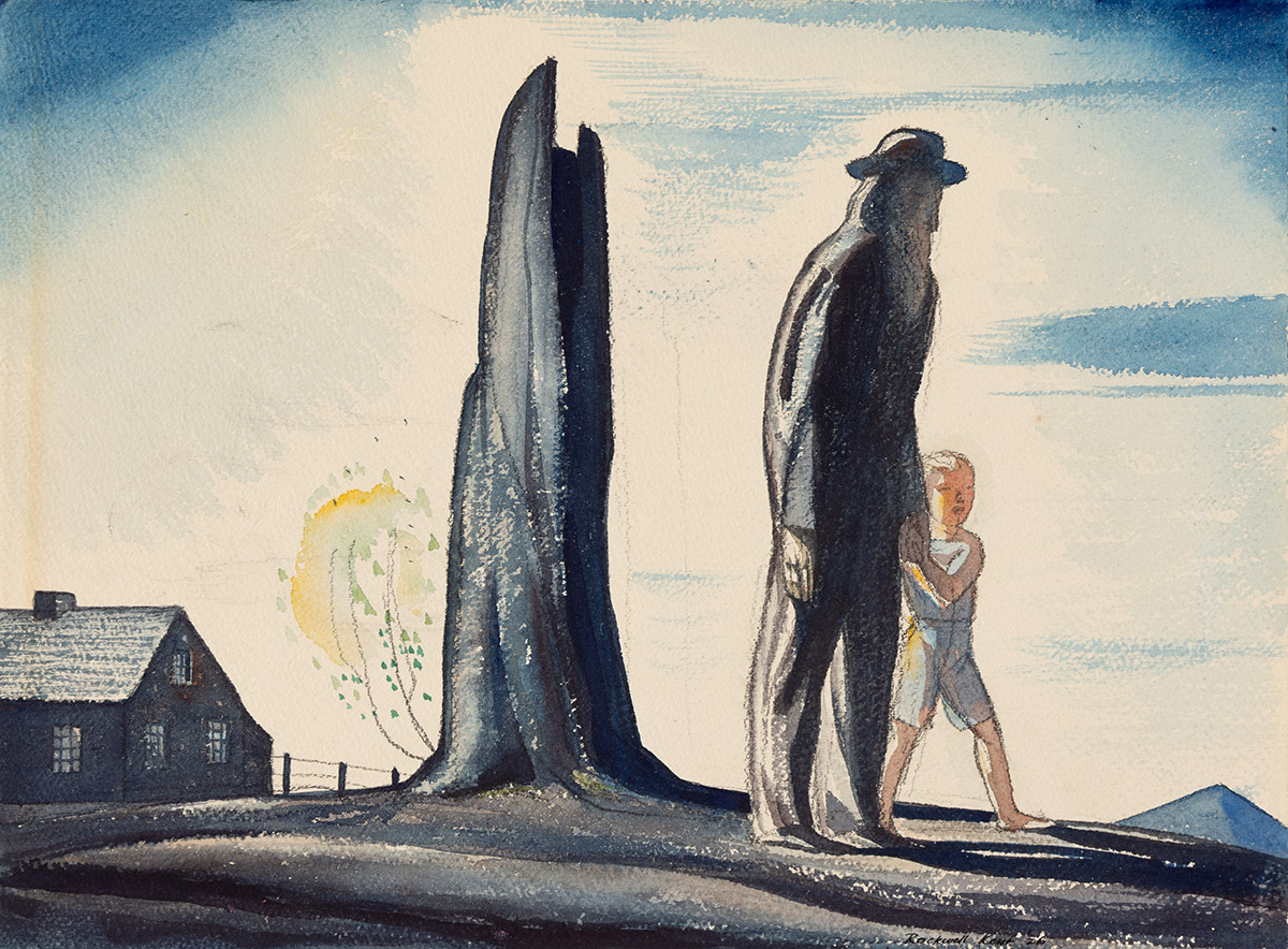 ROCKWELL KENT Youth and Old Age.